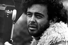 O diretor de terra em Transe, Glauber Rocha