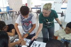 Oficina de Aquarela, ministrada por Paloma Diniz, é destinada a adultos e adolescentes com idade a partir de 13 anos