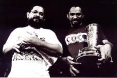 Os idealizadores do Jaguaribe Carne, Pedro Osmar e Paulo Ró 
