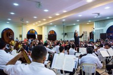 A Orquestra Sinfônica da paraíba, regida pelo maestro Luiz Carlos Durier, se constitui como importantes equipamentos de fomento à música erudita na PB