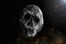 Por ter sido observado na época do ‘Dia das Bruxas’ e ter semelhança com caveira, o corpo celeste foi chamado de ‘Asteroide do Halloween’