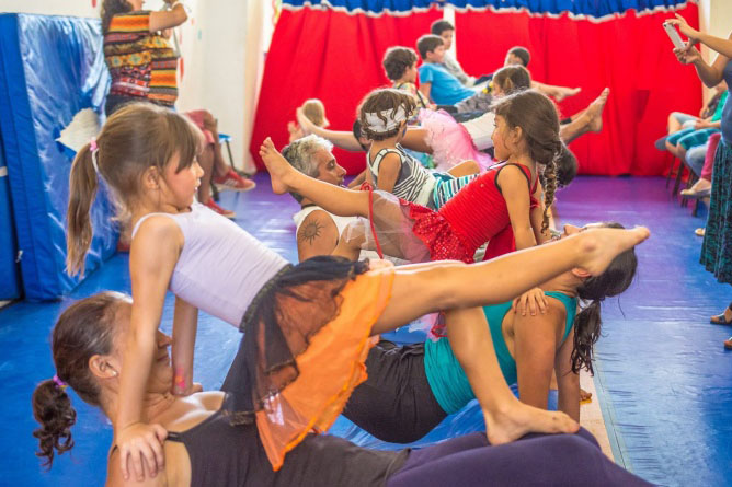 Atividades com pais e filhos