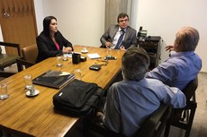 O segundo encontro da gestora do Porto de Cabedelo em Brasília aconteceu no Ministério dos Transportes, Portos e Aviação Civil