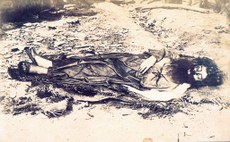 Única foto conhecida de Antônio Conselheiro, feita duas semanas após sua morte