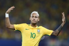 O atacante Neymar já marcou 49 gols pela Seleção Brasileira, enquanto Messi já realizou 56 pela Argentina