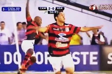 Dedé comemora gol que levou Campinense ao título da Copa do Nordeste 2013