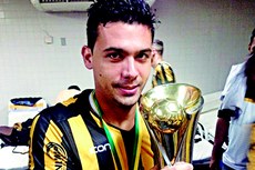 O jogador, natural de Itaporanga, foi campeão brasileiro da Série D deste ano