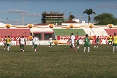 Após a preparação para a estreia no Paraibano, o Canário do Sertão confirmou o favoritismo e conseguiu vencer o Sabugy 