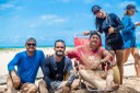 Há 7 anos, o projeto Acesso Cidadão, que reúne voluntários, proporciona momentos de lazer e esporte a pessoas com deficiência e crianças com Síndrome de Down, que frequentam a Praia do Cabo Branco.