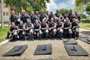 Os militares concluíram um estágio de 15 dias com disciplinas voltadas para as atividades especializadas de choque