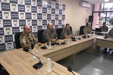 Operação São João foi discutida entre os comandantes do 2º e do 10º Batalhões e o comandante geral da PM, cel Euler Chaves, em Campina Grande 