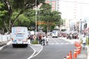 Trânsito engarrafado e muitas dúvidas dos transeuntes e motoristas que passaram pelo Parque Solon de Lucena