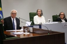 A presidente do STF, ministra Cármen Lúcia, presidiu o seminário “30 anos sem censura: a Constituição de 1988 e a liberdade de imprensa" 