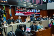 Sessão da CPI da Telefonia foi realizada no plenário José Mariz, na Assembleia Legislativa da Paraíba