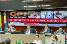 A 47ª Sessão Pública da CPI contou com a participação do presidente João Gonçalves e do relator Bosco Carneiro