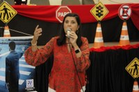 "Esse evento é importante para conscientizar os instrutores, que por sua vez conscientizarão os novos condutores", disse Lígia