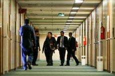 Agentes da PF  passaram mais de três horas no gabinete da deputada Cristiane Brasi, onde realizaram busca e apreensão de documentos