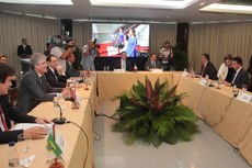 No encontro, o governador Ricardo Coutinho também defendeu a adoção de medidas que reduzam o subfinanciamento da saúde