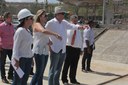 Após a inauguração, o governador Ricardo Coutinho inspecionou as obras do Parque de Bodocongó e da Avenida João Suassuna