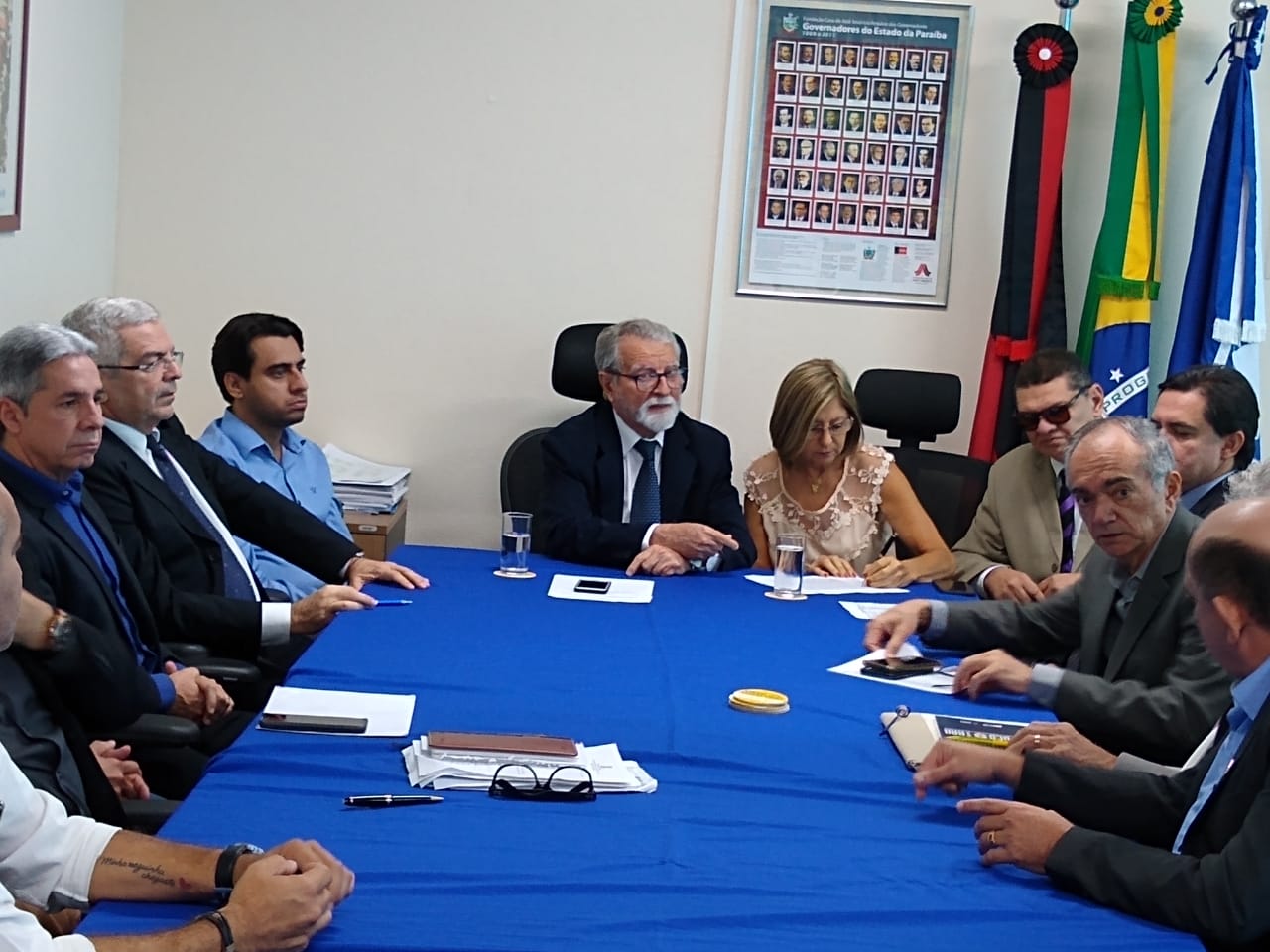 Conselheiros reunidos