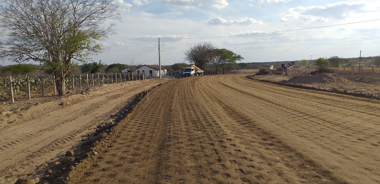 Obra de pavimentação