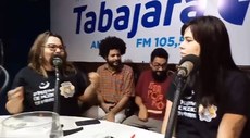 Sorteio no estúdio da Rádio Tabajara FM