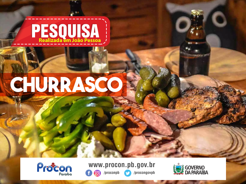 Carne para churrasco apresenta variação de até 90% em João Pessoa