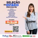 O Procon Estadual da Paraíba abre 14 vagas de estágio para diversas áreas O Procon Estadual da Paraíba abre 14 vagas de estágio para diversas áreas