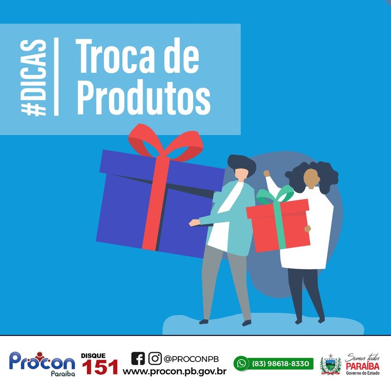 O Procon Estadual da Paraíba, orienta o consumidor sobre seu direito de trocar aquele produto que adquiriu na Black Friday