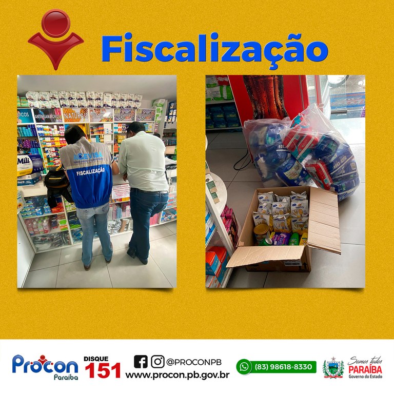 PROCON-PB AUTUA FARMÁCIA POR COMERCIALIZAR PRODUTOS VENCIDOS EM BAYEUX