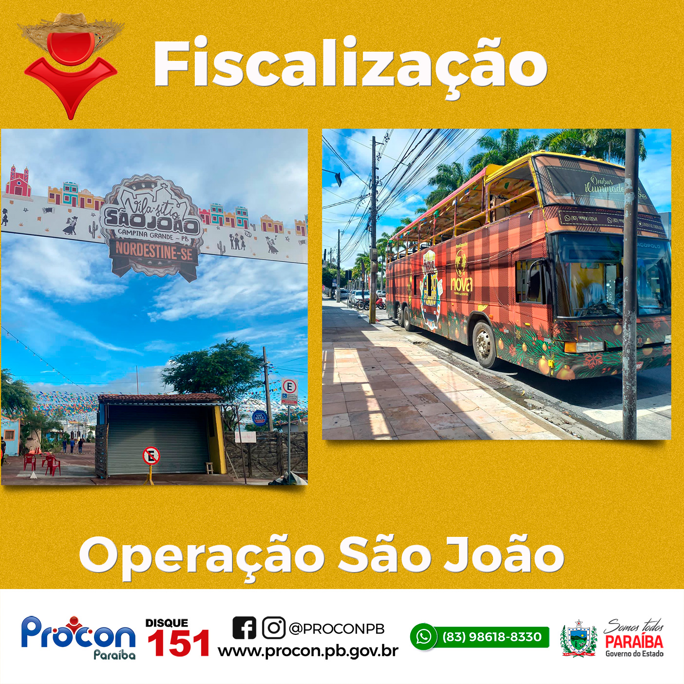 PROCON-PB INICIA OPERAÇÃO SÃO JOÃO E NOTIFICA 8 EMPRESAS DE EVENTOS E AUTUA DUAS POR DESCUMPRIREM LEI DO CONSUMIDOR