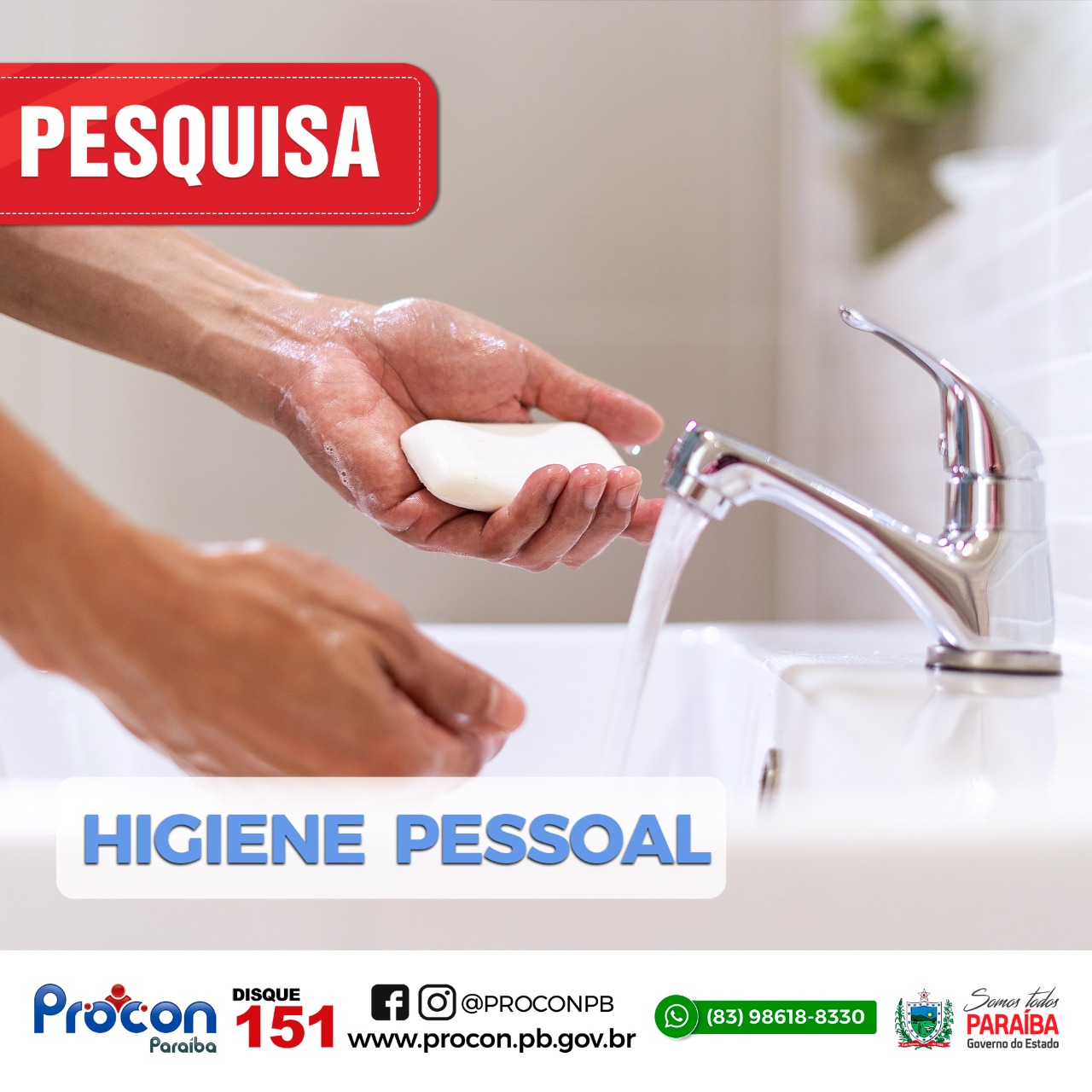 PROCON-PB realiza pesquisa de materiais de higiene pessoal e constata variação de 167,79% no mesmo produto