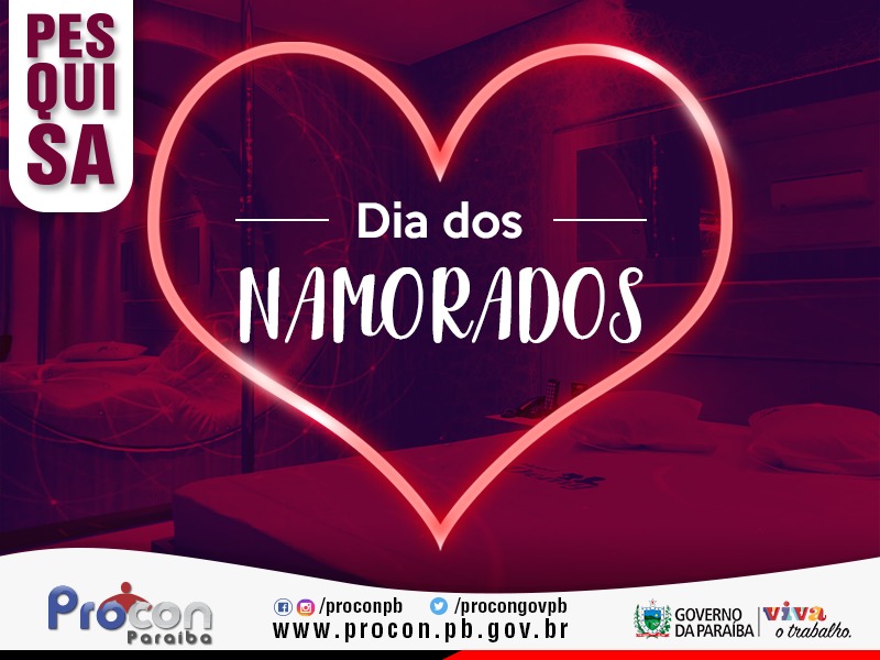 Procon-PB realiza pesquisa sobre motéis no estado para o dia dos namorados