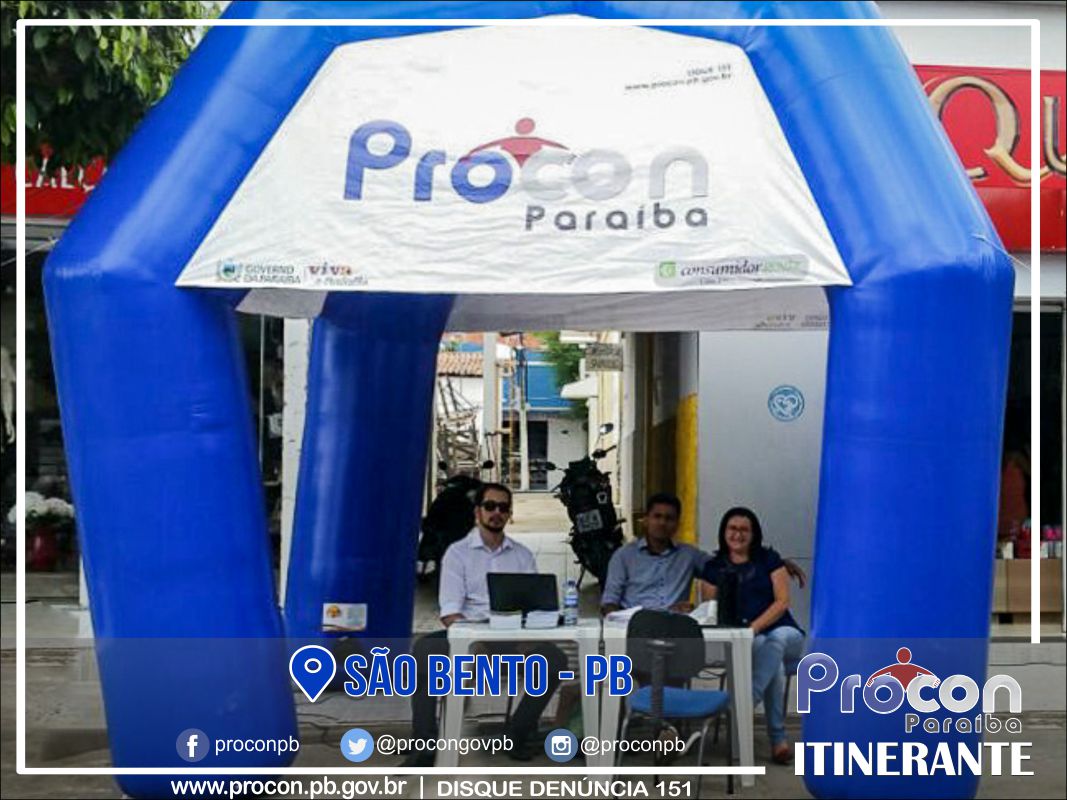 Procon Itinerante São Bento