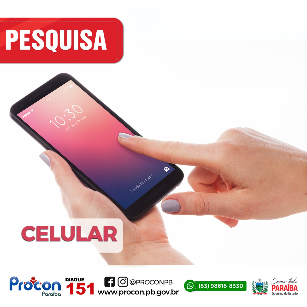 Vai comprar um celular? Confira a pesquisa que o PROCON-PB realizou nos preços desses aparelhos